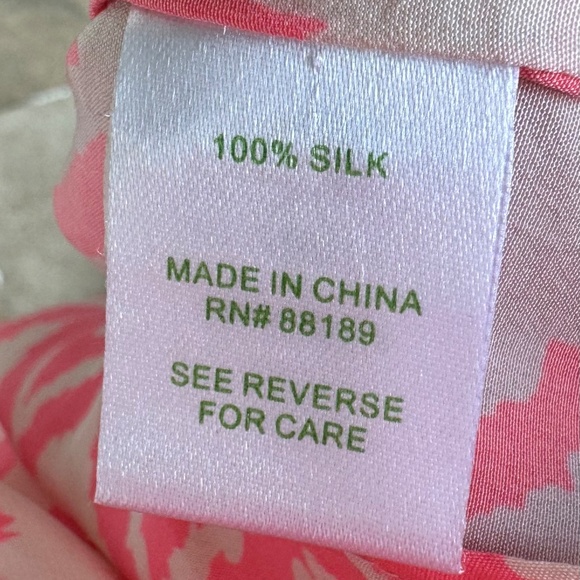 Lilly Pulitzer Elsa Silk Top - Size M - Picture 10 of 11